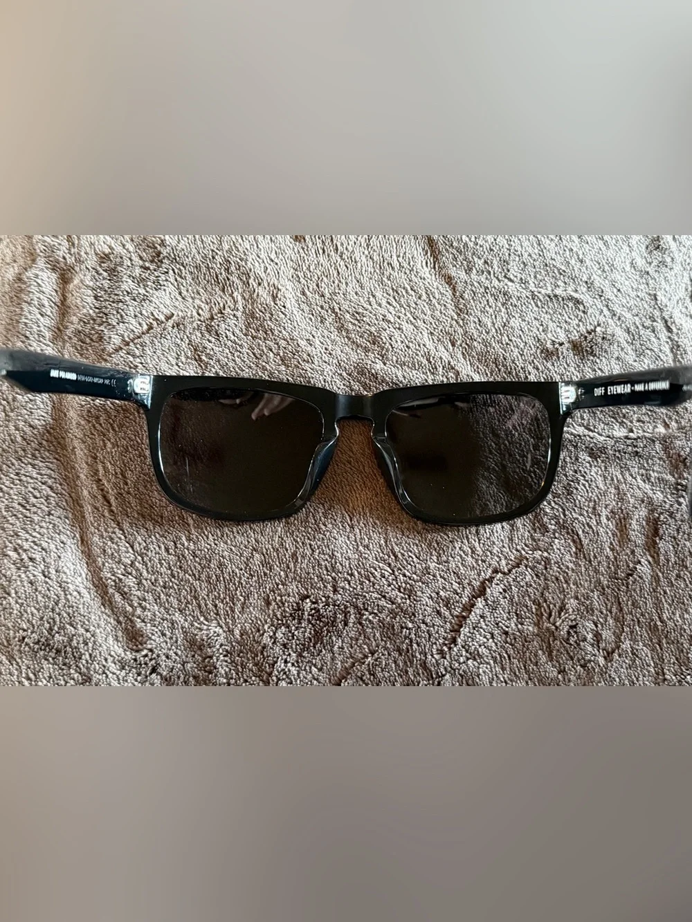 DIFF Eyewear Black ‘JAKE’ Sunglasses